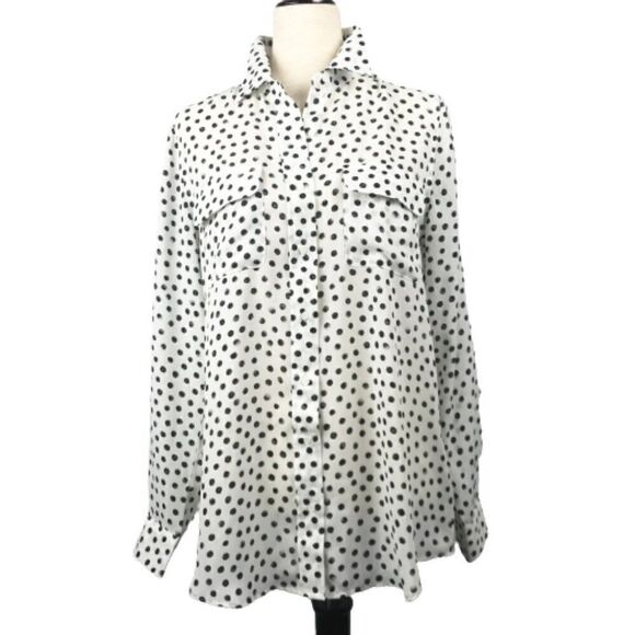 Who What Wear Button Up Blouse Size M - Picture 3 of 7